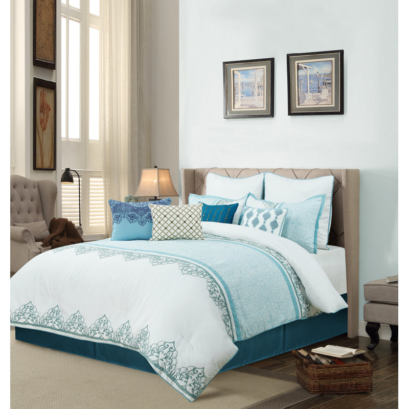 Ensemble d'édredon, Édredon pour très grand lit + 9 pièces supplém