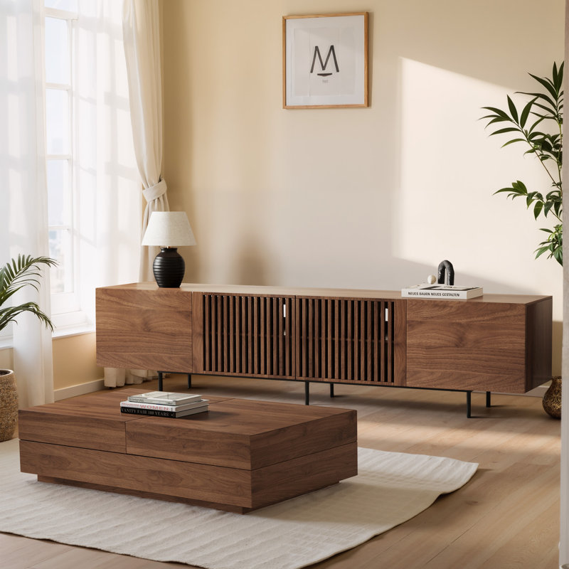 Ensemble de tables basses pour meuble télé