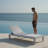 Nestl Waterproof, Lightweight, and Adjustable Outdoor Polyresin Chaise Lounge Chair-112832087