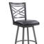 Tabouret de bar pivotant à hauteur de comptoir ou de bar Eniel-1176691067
