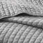Ensemble de courtepointe 2 pièces gris simple / simple TG-117487268-117487266