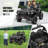 Alex 24V 4WD//2WD Ride On Jeep Car With Remote Control, Real 2 Seater Electric Truck For Kids,4X100w Motor,LED Headlights,Music Player,20 Wide Seat,Ride On Toy For Kids Toddlers, Black-116922929