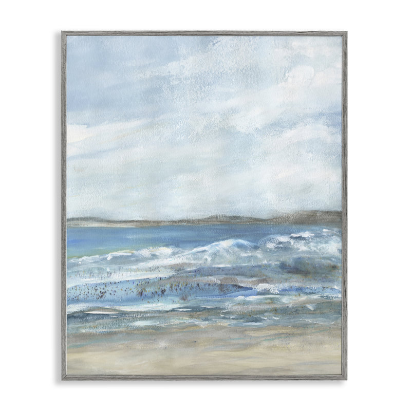  «Sandy Surf Beach», estampe numérique par Jessie Perry, Estampe numérique Farmhouse, H 14 po x l 11 po