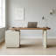 Bureau extensible avec 3 tiroirs à pousser-1160183840