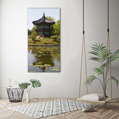 Japanese Park - Wrapped Canvas Print