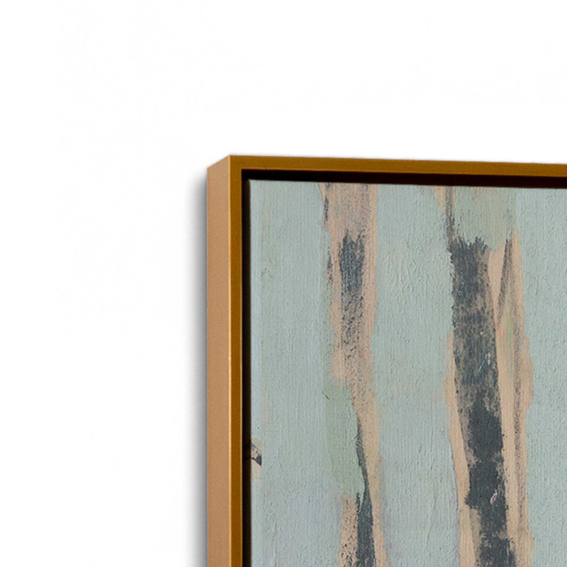 Gentle Light Between Trees II Canvas Print in a Frame, 18.75" H x 12.75" W, Polished Gold