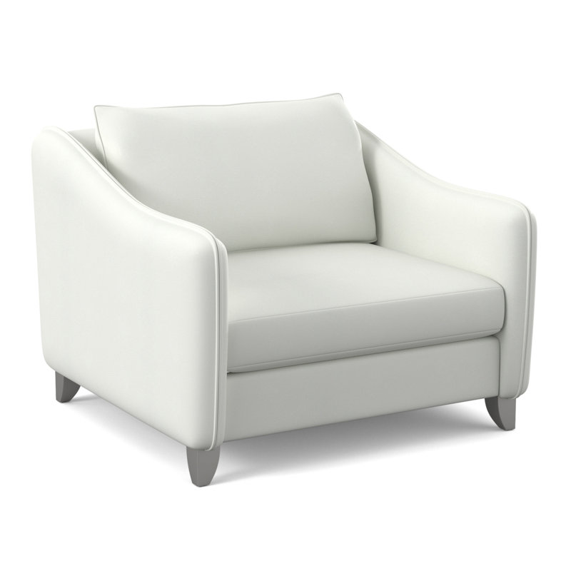 Monterey Outdoor Lounge Chair, White Vinyl 6503-000