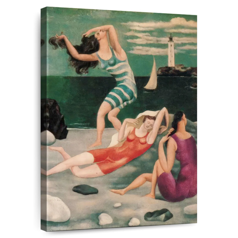 Gillard The Bathers 1918, 39" H x 26" W