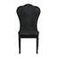 Ensemble de 2 chaises de salle à manger rembourrées avec pieds cannelés tournés -555640679-555640676