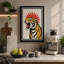 Tiger's Roar Graphic Art - Wrapped Canvas-974021896-974021901