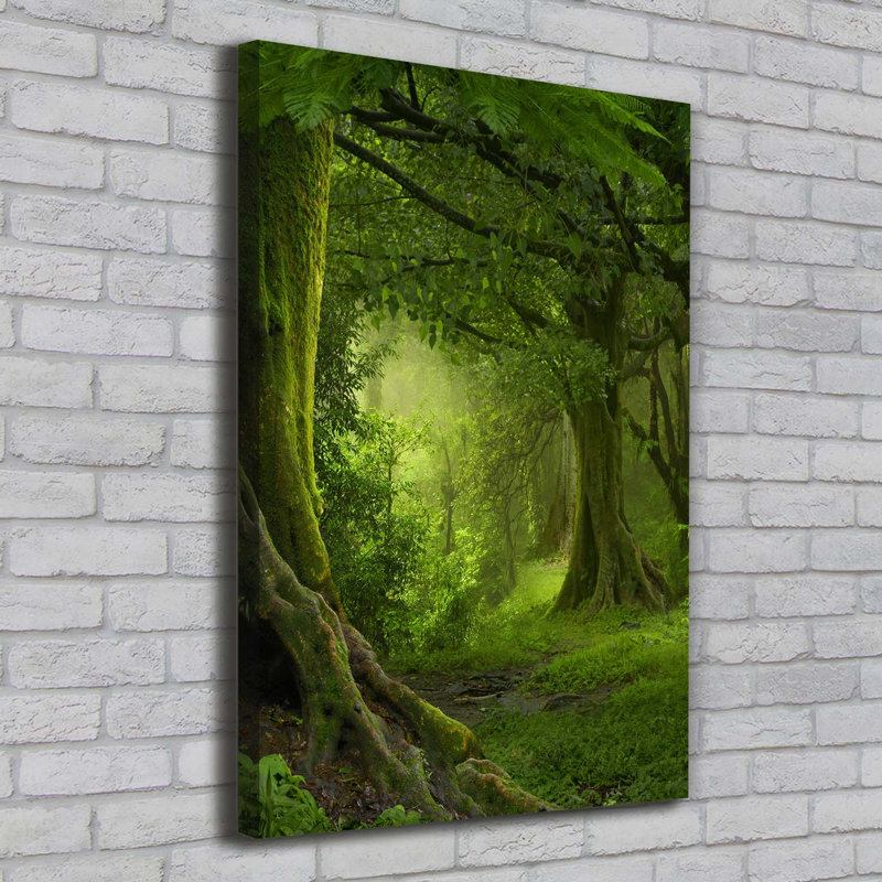 Tropical Jungle - Wrapped Canvas Print