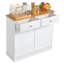 Poubelle en bois manufacturé 10 gallons