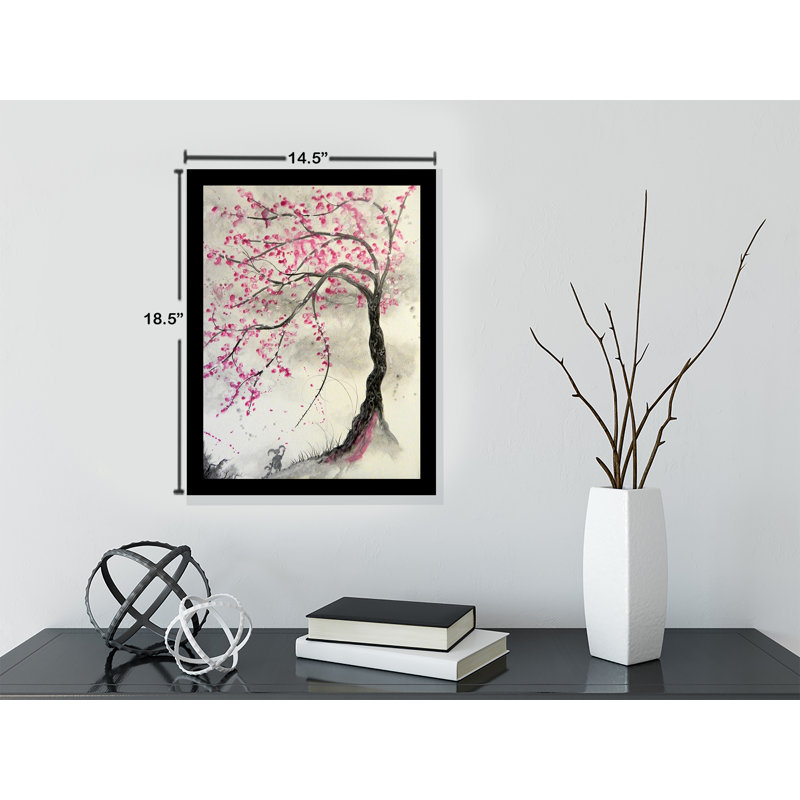 " Cherry Blossom Tree ", 16" H x 12" W x 1" D