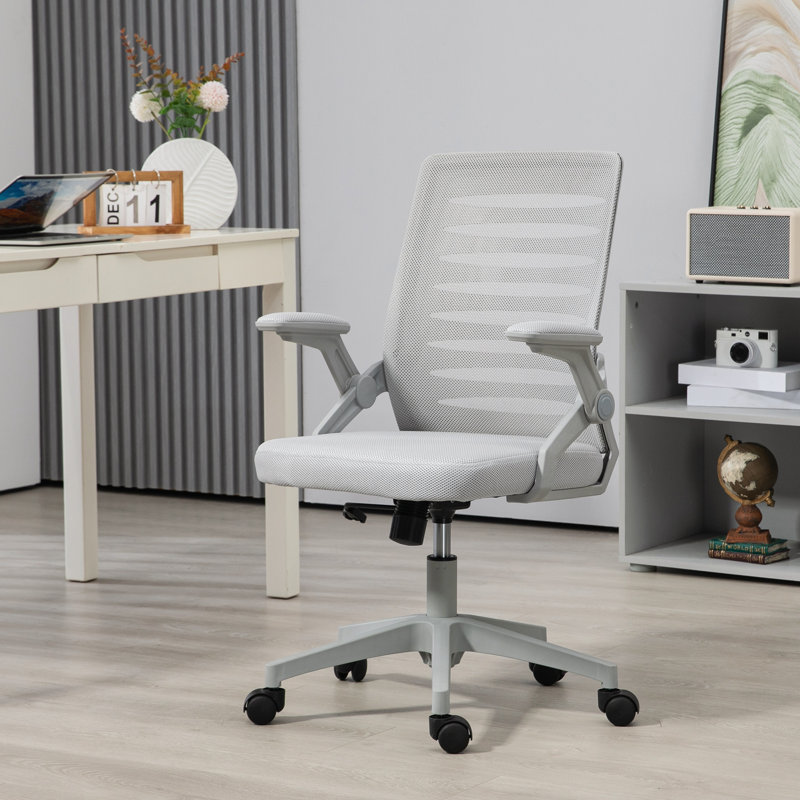 Office Chair, Silver, Grey