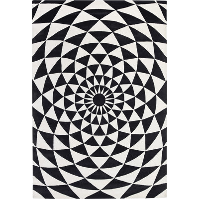 Nadan Abstract Flat Weave Area Rug