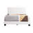 Caldwell Queen Bed , WHITE