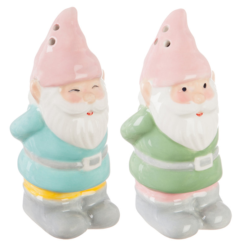 Gnome Salt and Pepper Shaker Set