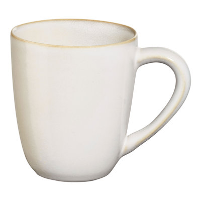 Seasonal mug with handle sand