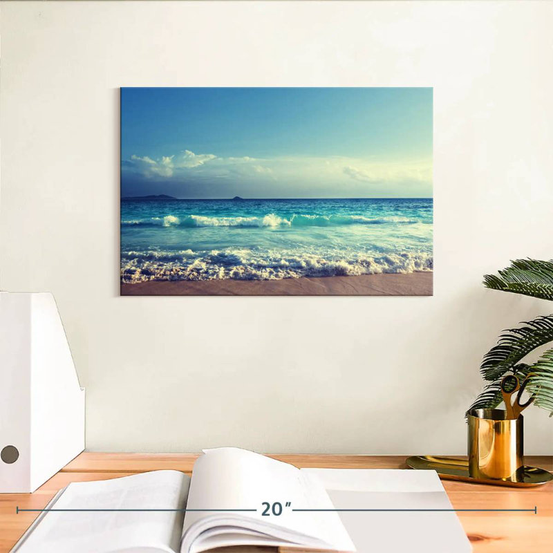 Gillard Seychelles Beach Waves, H 8 po x l 12 po
