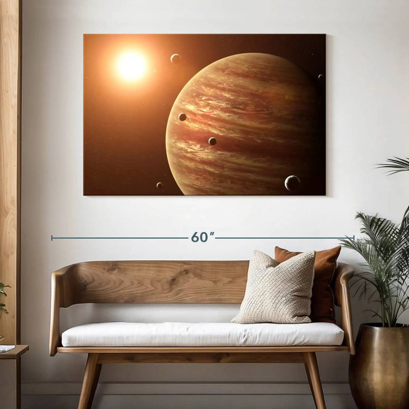 Oberle Sunny Jupiter, 32" H x 48" W