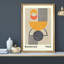 Oeuvre classique moderne Mid Century Boho Bauhaus-99142395-99142392