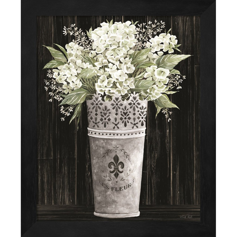 «Punched Tin Floral» par Cindy Jacobs, art encadré (ensemble de 2)