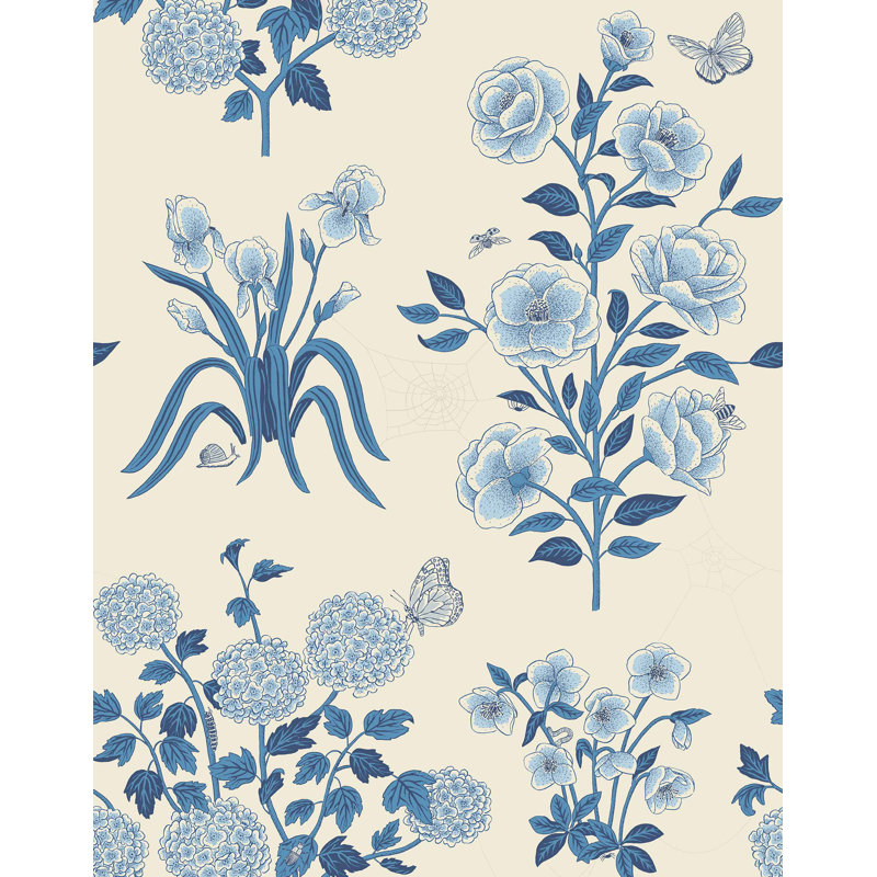 Harmony Wallpaper | Traditional / Roll - 27" x 30', Porcelain