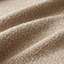 Canapé-lit à 2 places en tissu Boucle avec accoudoirs en forme de coquillage distinctif, repose-pieds amovible et pieds cylindriques pour une assise confortable-863319570