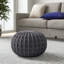 Wollano 50cm Wide Tufted Round Pouf Ottoman-32085794