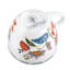 Ensemble de 2 tasses à thé avec soucoupe et fleurs