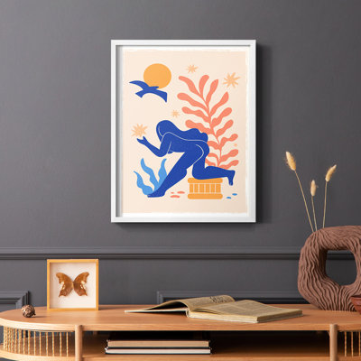 Matisse CDLXI, reproduction encadrée - bois massif