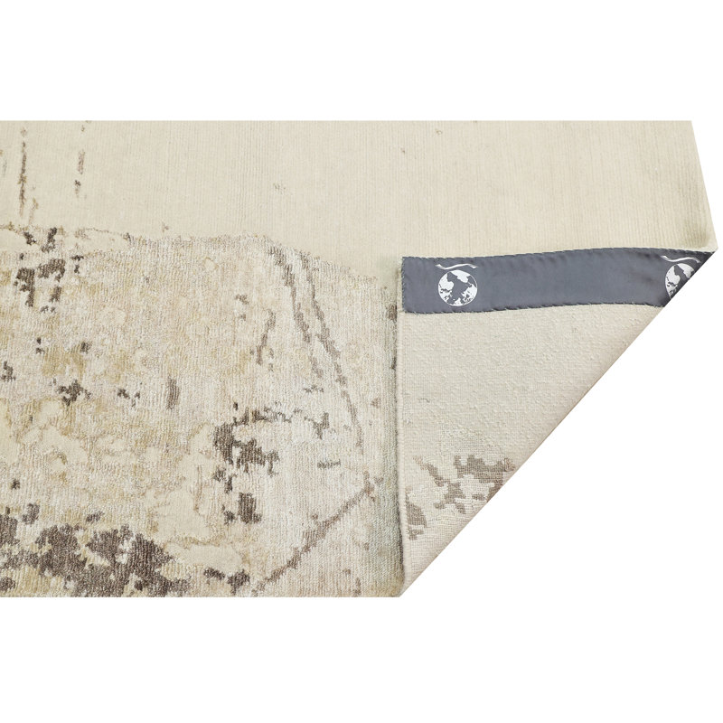 Tapis rectangulaire noué à la main, Rectangle 12 pi x 15 pi