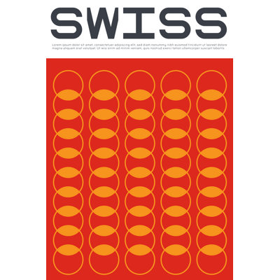 Swiss VI - Wrapped Canvas Print
