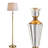 Kowalewski 61 " Traditional Floor Lamp