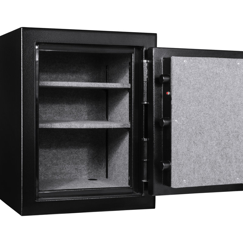 Coffre-fort de 3,51 pi³ avec intérieur spacieux - Rangez plus d'objets de valeur Gardez vos objets protégés en cas d'incendie