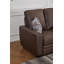 Causeuse moderne en tissu 58,3 po avec coussin-1201270830