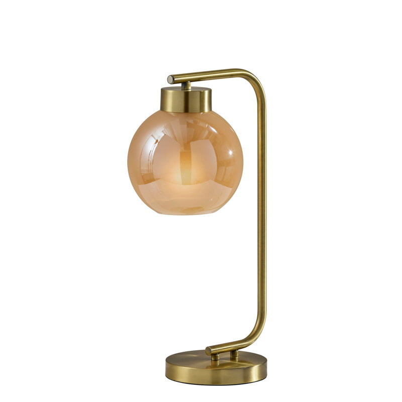 Atticus Table Lamp, Antique Brass, Gold