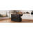 54Inch Large Kitchen Island With Rubber Wood Drop Leaf, Embossed Texture Rolling Kitchen Cart On 4 Wheels With 4 Doors And 3 Drawers, Kitchen Island With Storage For Kitchen, Dining Room-1923272050