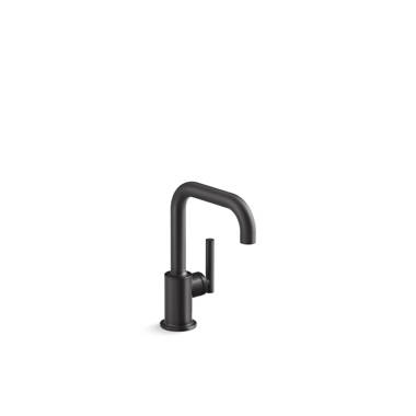 Kohler PURIST® SINGLE-HOLE KITCHEN SINK FAUCET WITH 8-INCH SPOUT :  K-7507-BL