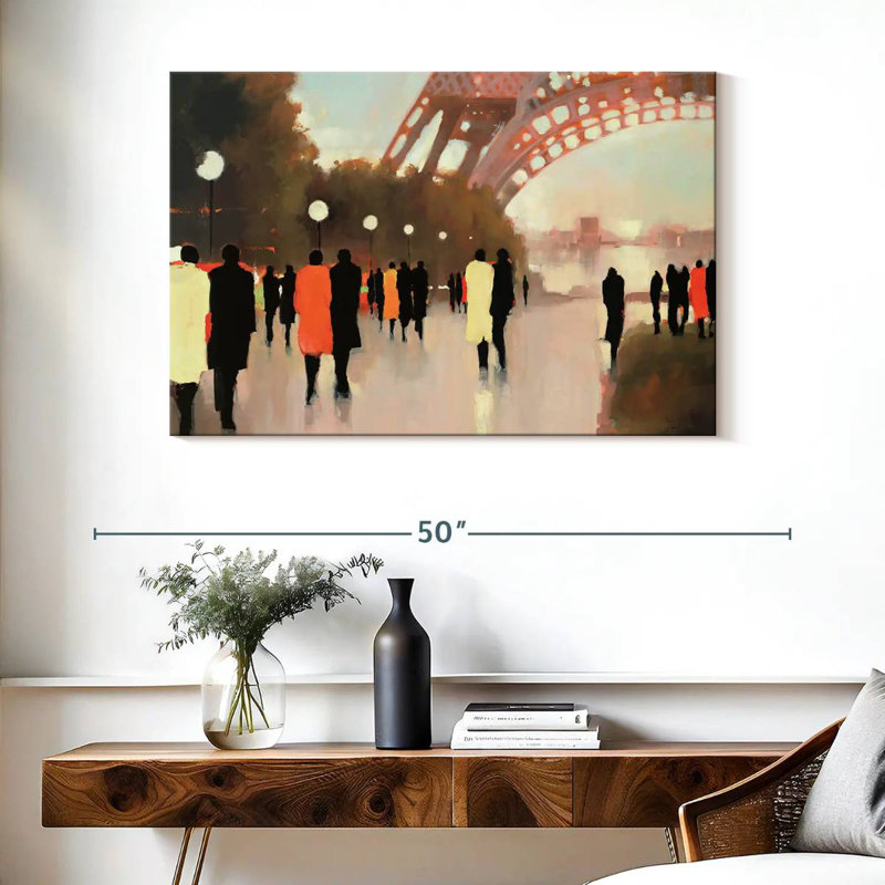 Lilie Paris souvenir, H 26 po x l 39 po