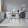 Two Tone Fringed Area Rug
