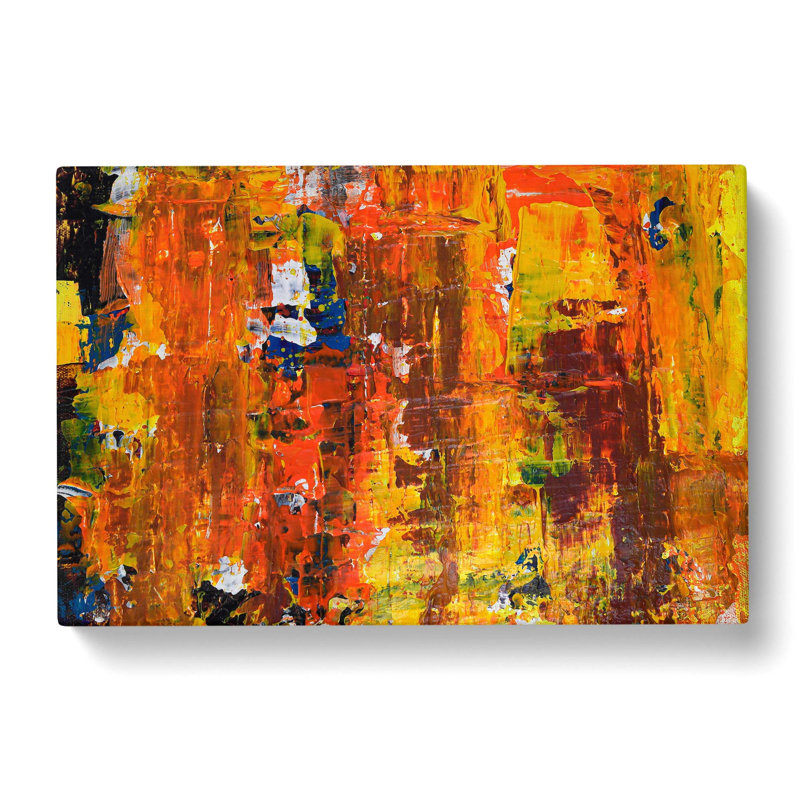 Abstract Art Painting Vol.116 by S.Johnson - Wrapped Canvas Painting Print, 40cm H x 60cm W x 3cm D