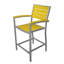Chaise avec accoudoirs de comptoir POLYWOOD Euro-9705791-9705803