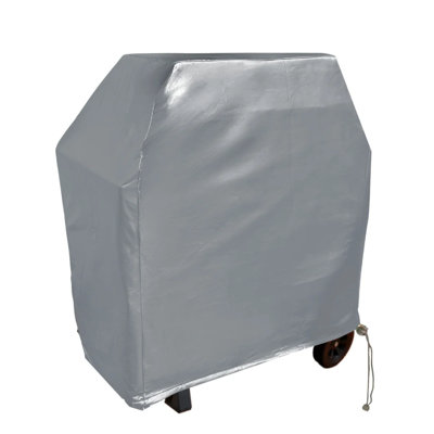 Housse de barbecue pour barbecue 56 po Covered Living - Housse de barbecue extérieure en vinyle robuste et imperméable, protection toutes saisons résistante aux intempéries, durable et résistante à la décoloration