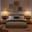 Table de chevet à DEL avec 2 tiroirs - Small Space Solutions-52149436