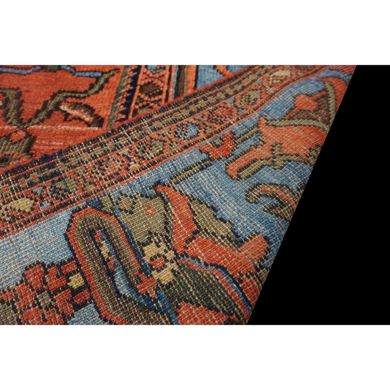 Hand Knotted Wool Floral Area Rug