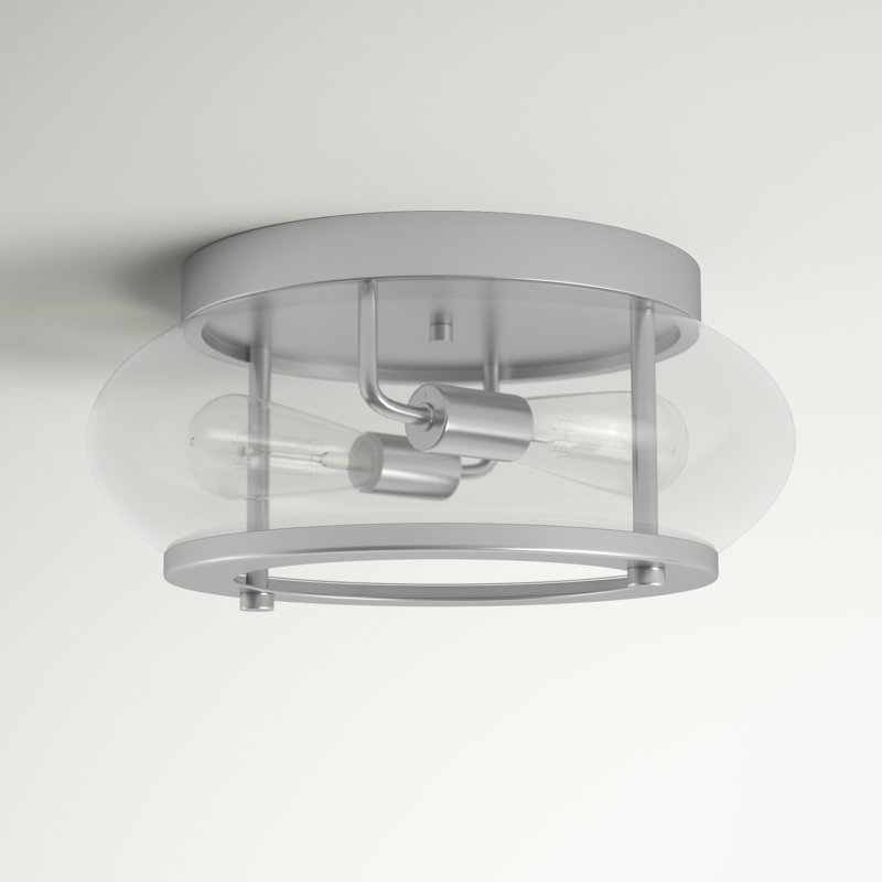 Projecteur directionnel 2 lumières 12 po Spofford, Chrome poli