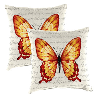 Coussin extérieur 16 po x 16 po (ensemble de 2)
