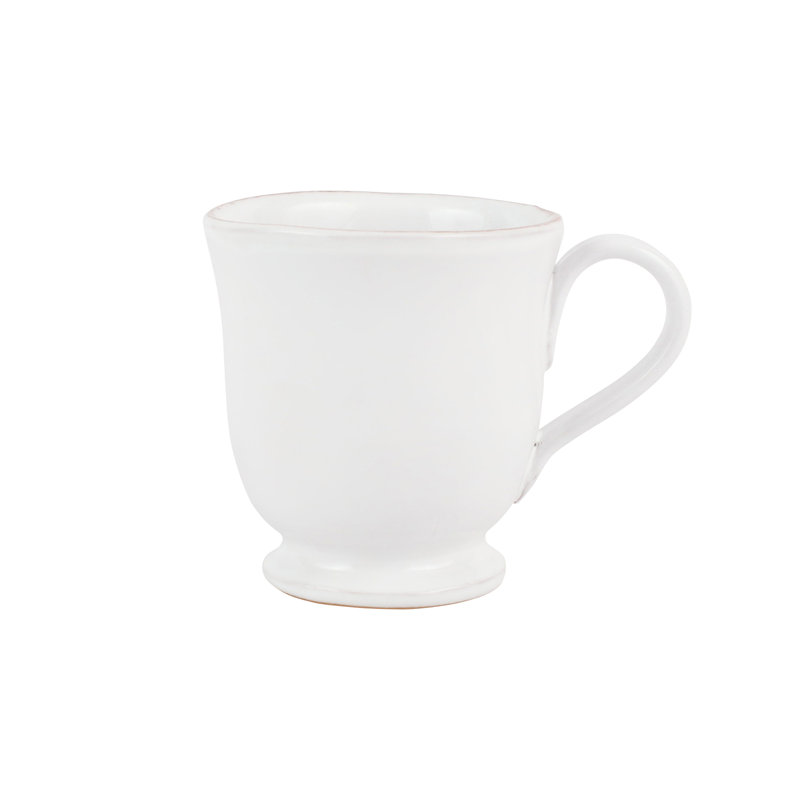 Grande tasse en terre cuite Cucina Fresca, Bianco