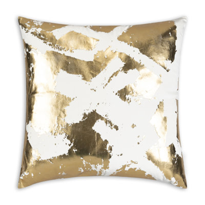 Zara Velvet Down Abstract Throw Pillow